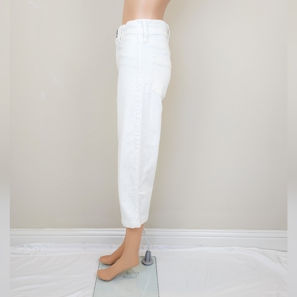 Banana Republic High Rise Wide Leg Crop Jeans Pants - Picture 3 of 12